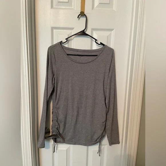 Athleta Encore Cinched Long Sleeve Shirt. - Picture 1 of 4